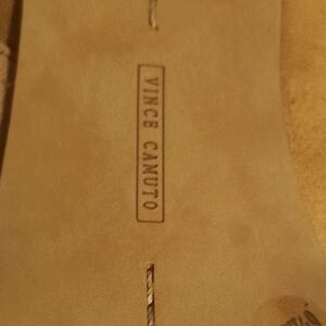 Vince Camuto Camel Suede Footwear